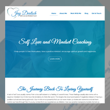 Custom designed Coaching website in WordPress
