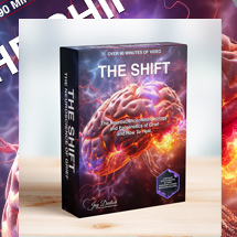 Custom designed packaging for online video course.